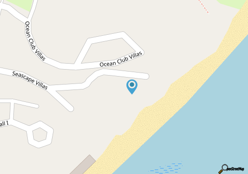 Oceanfront Top Floor Villa, Large Balcony, & Community Pool in Wild Dunes! map location