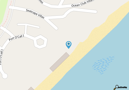 Award-Winning Resort Amenities | Port O' Call A204 map location