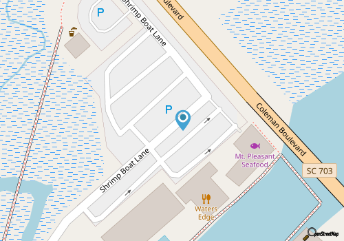 Walking Eco Tour Shem Creek map location