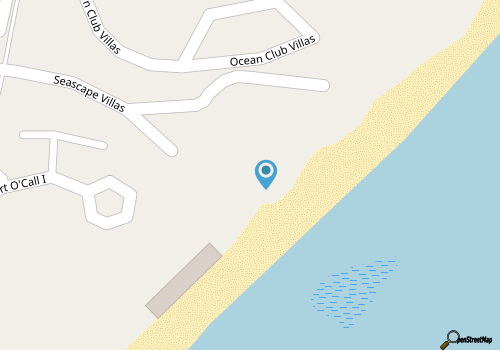 Walk to Beach + Pool Access | Beachfront Condo + Oceanview | 313 Seascape map location