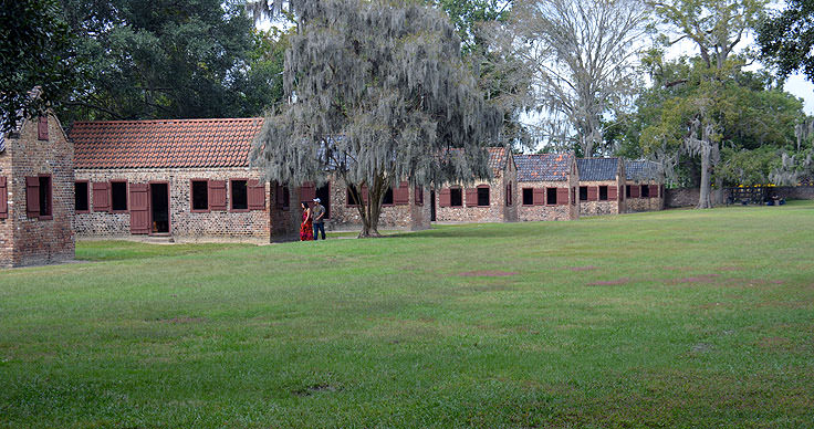 Slave cabins at Boone Hall Plantation, Mt. Pleasant, SC