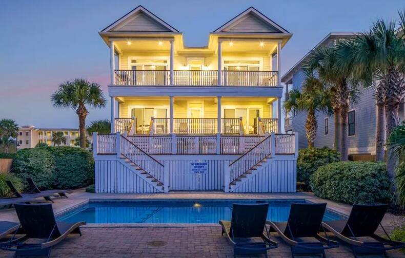 'Palm Manor' on Isle of Palms ~ PRIVATE ...