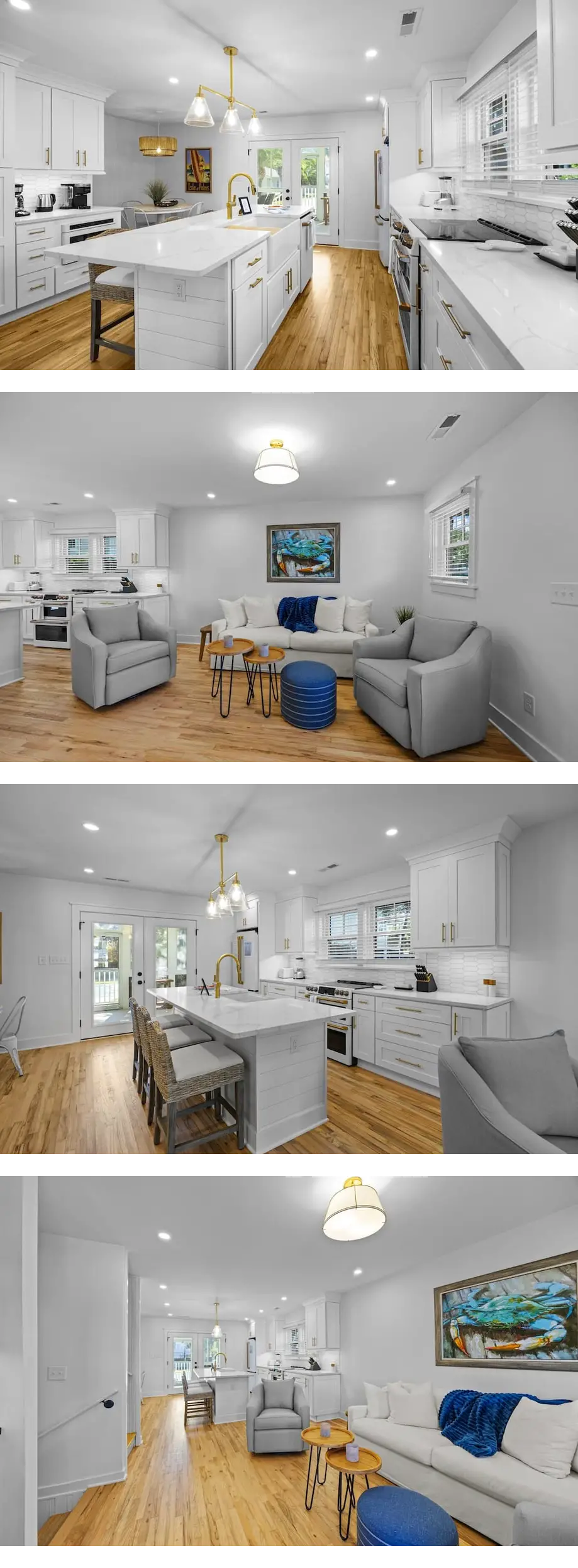 Renovated, Modern Beach Get-Away w/Private Pool! Easy Walk to Beach!